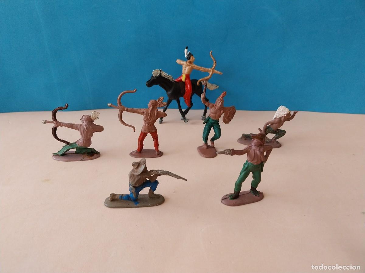 Figuras de goma y PVC: FIGURAS OESTE. REAMSA, SERIE PEQUE&Ntilde;A