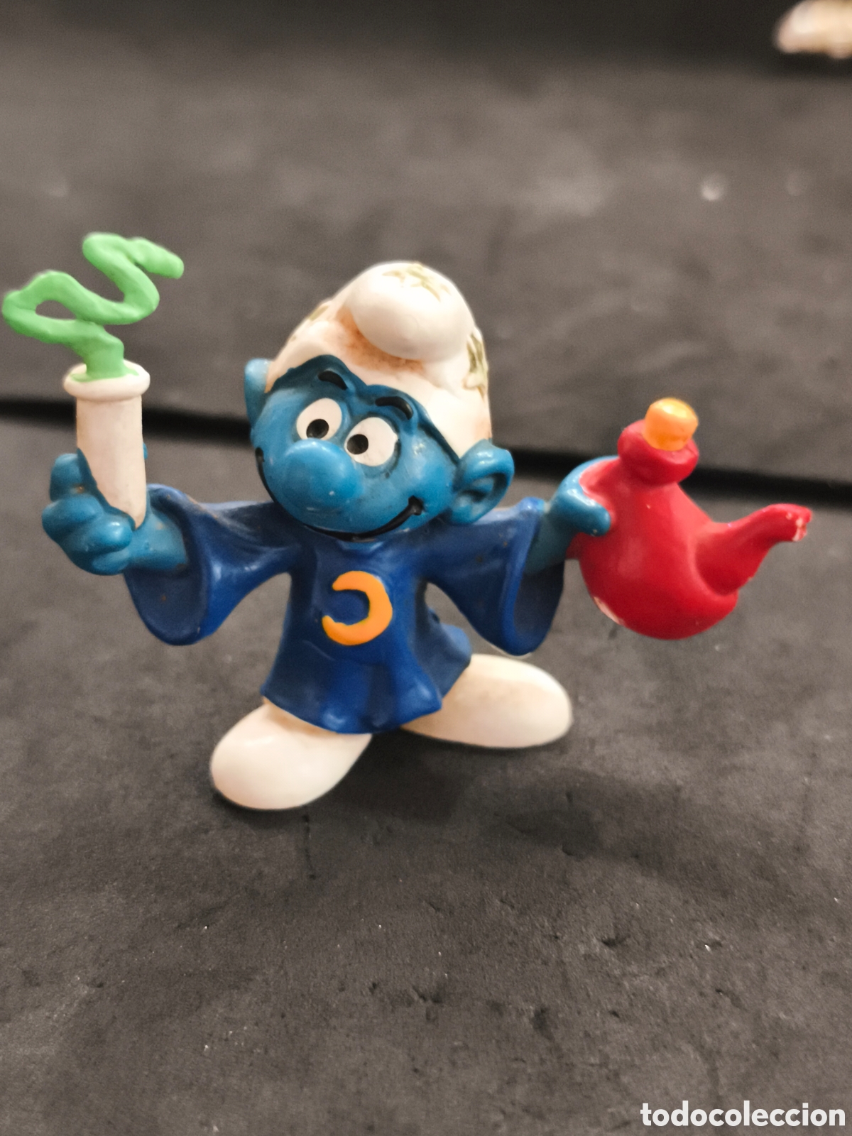 Schleich Rubber and PVC Figures: Pitufos alquimista peyo bully