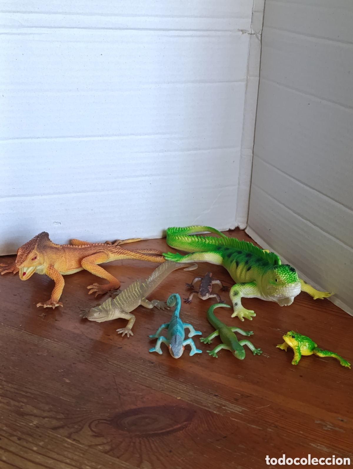 Figuras de goma y PVC: 6-FIGURAS PVC.DE IGUANAS Y OTROS.