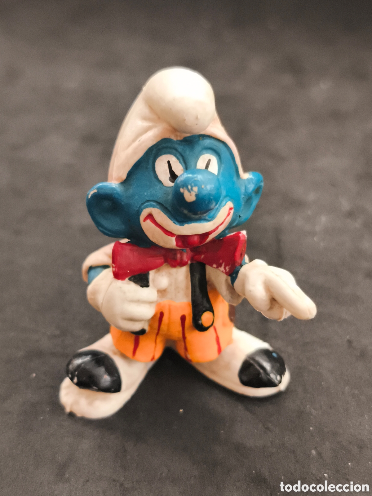 Schleich Rubber and PVC Figures: Pitufo payaso, schleich