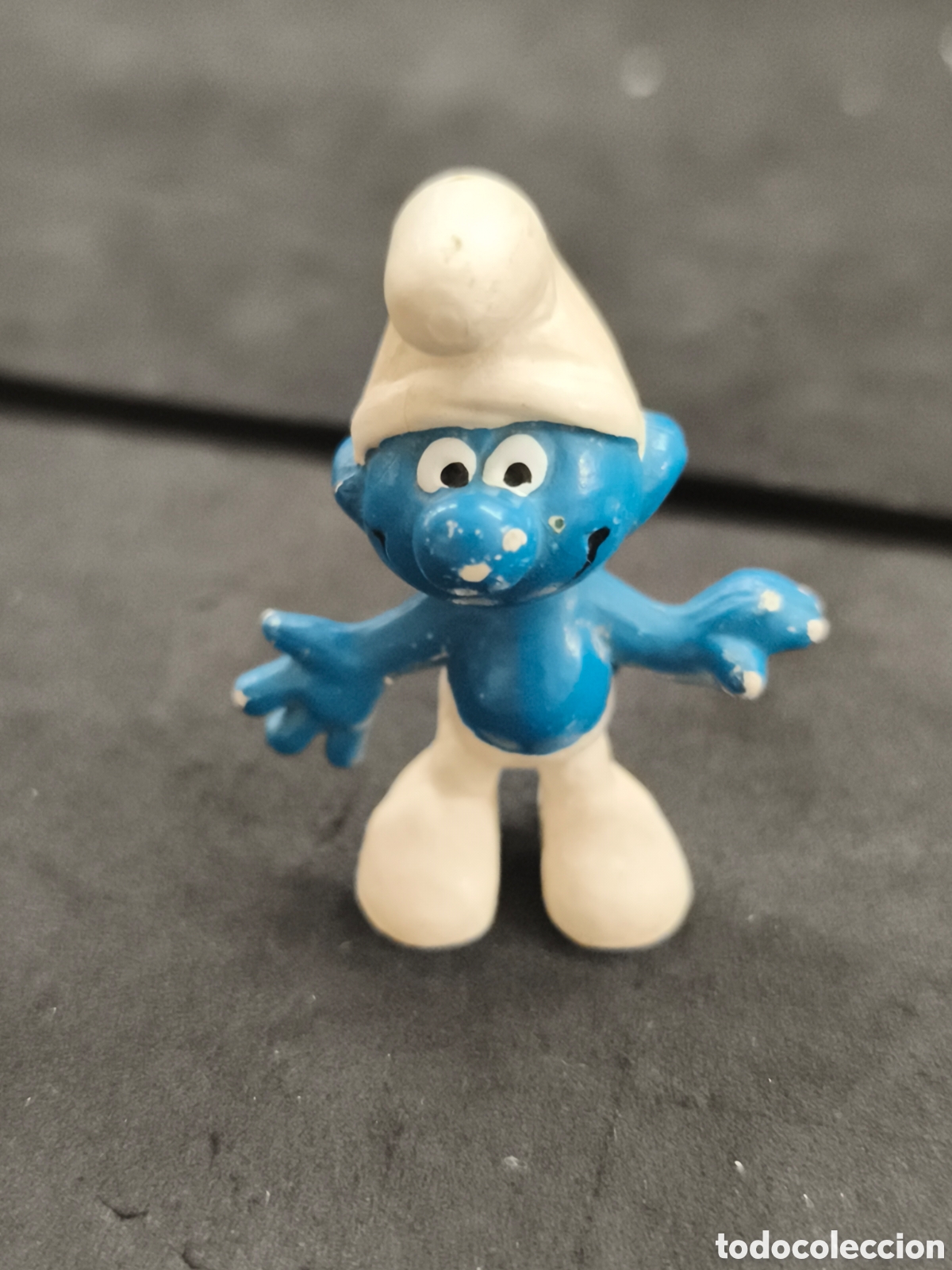 Gummi- und PVC-Figuren Schleich: Figura Pitufo sin marca