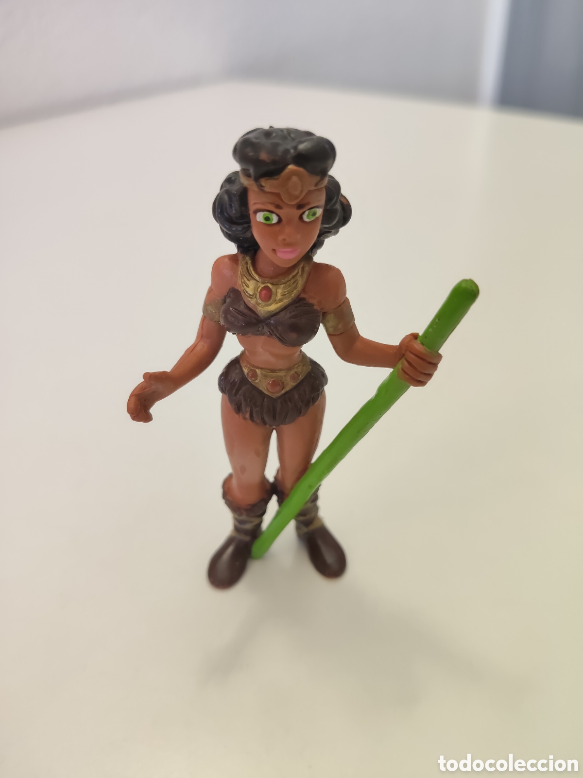 Gummi- und PVC-Figuren: Figura de goma PVC La guerrera Diana serie TV dragones y mazmorras , comic Spain