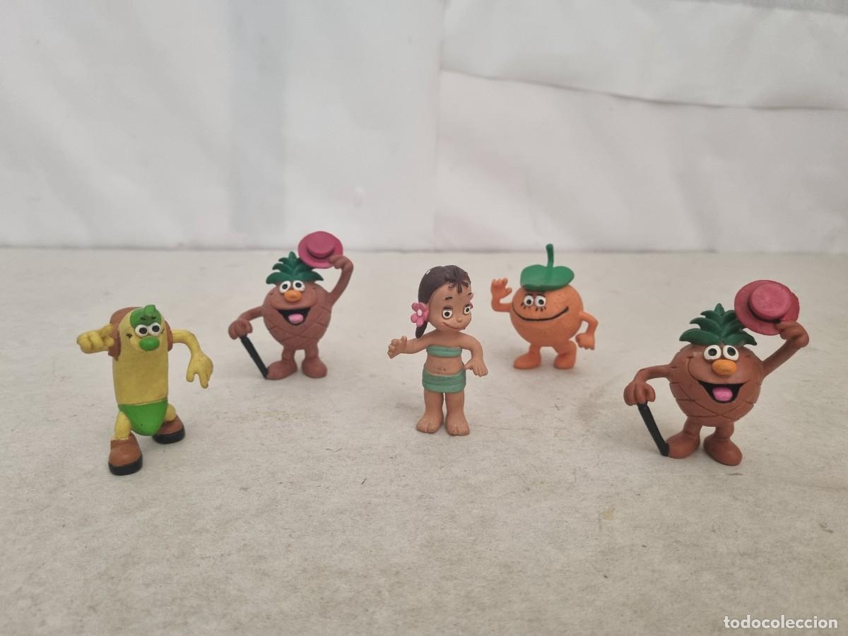 Gummi- und PVC-Figuren: Lote de 5 personajes los fruitis