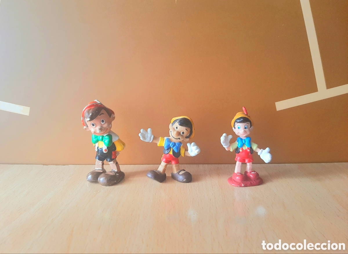 Gummi- und PVC-Figuren: Figura de Pinocho Comics Spain y Bully - Disney