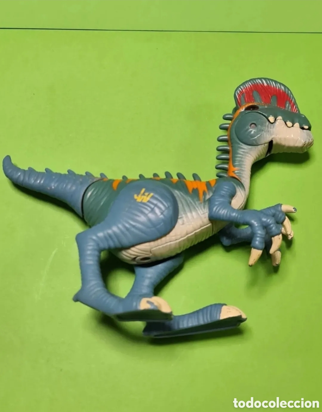 Gummi- und PVC-Figuren: Figura DILOPHOSAURUS / JURASSIC WORLD.