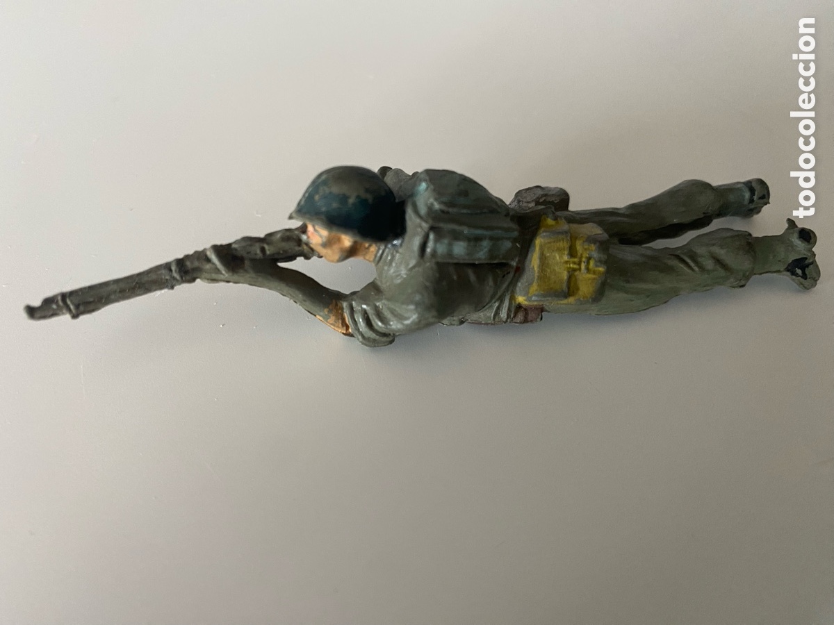Figuras de goma y PVC: Soldado americano Pech Hnos