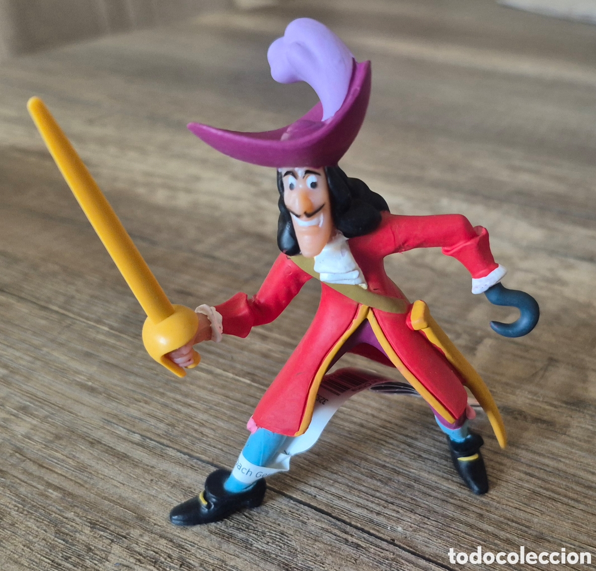 Figure di Gomma e PVC: BULLYLAND DISNEY- CAPIT&Aacute;N GARFIO DE PETER PAN, NUEVO
