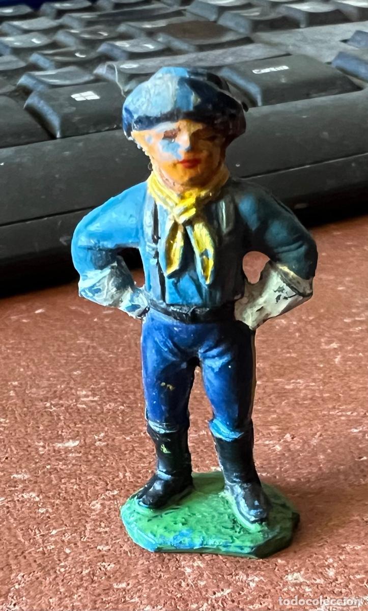 Figuras de goma y PVC: Figura del Cabo Rusty - Rin Tin Tin (Reamsa, Pech, Jecsan, Historex)