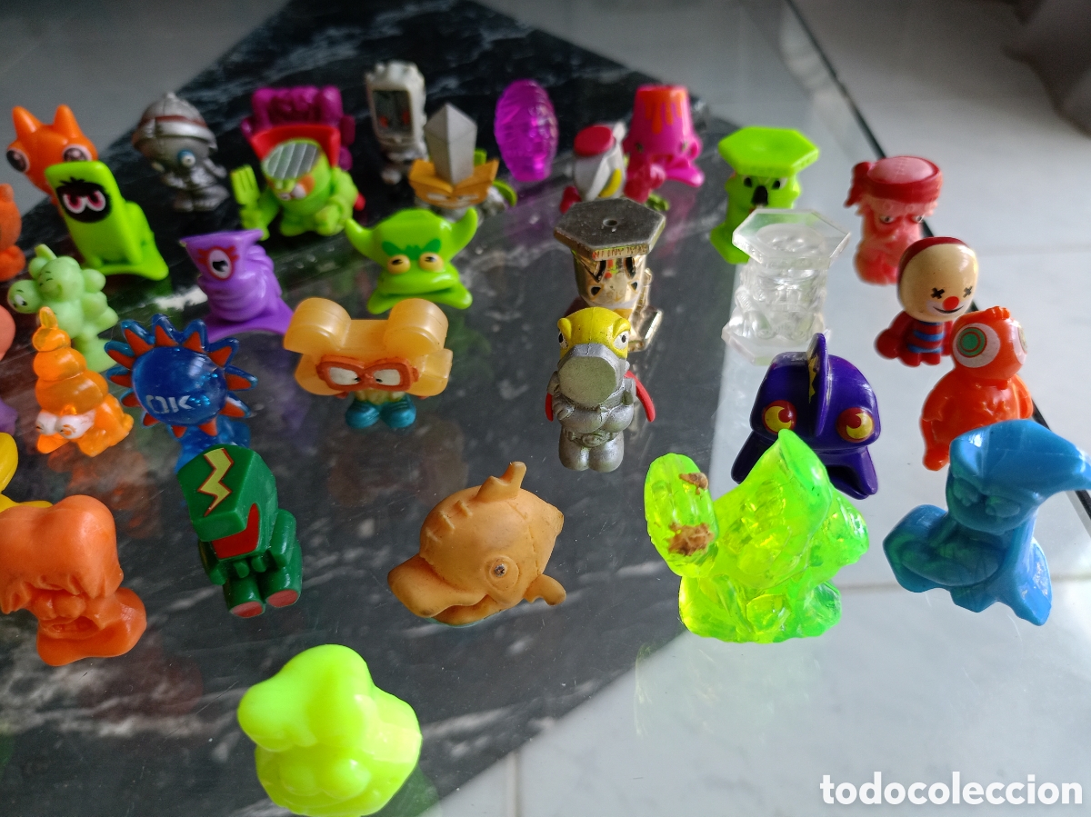 Figuras de goma y PVC: Gran lote go gos MBIT-S&Uacute;PER ZINGS-SUPERTHINGS-THINGS ZOMLINGS