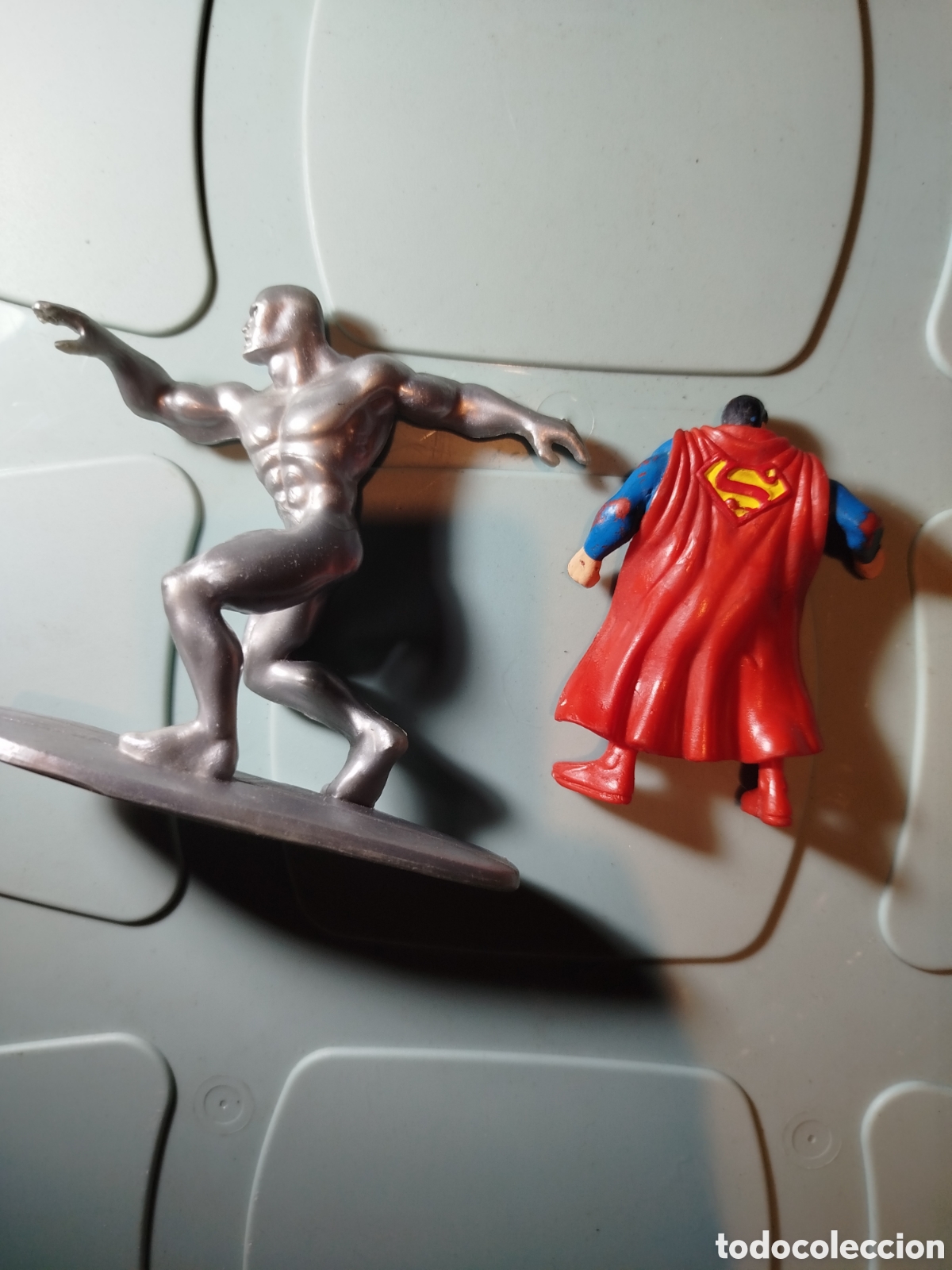 Figuras de goma y PVC: Dos figuras PVC retro - Foto 2