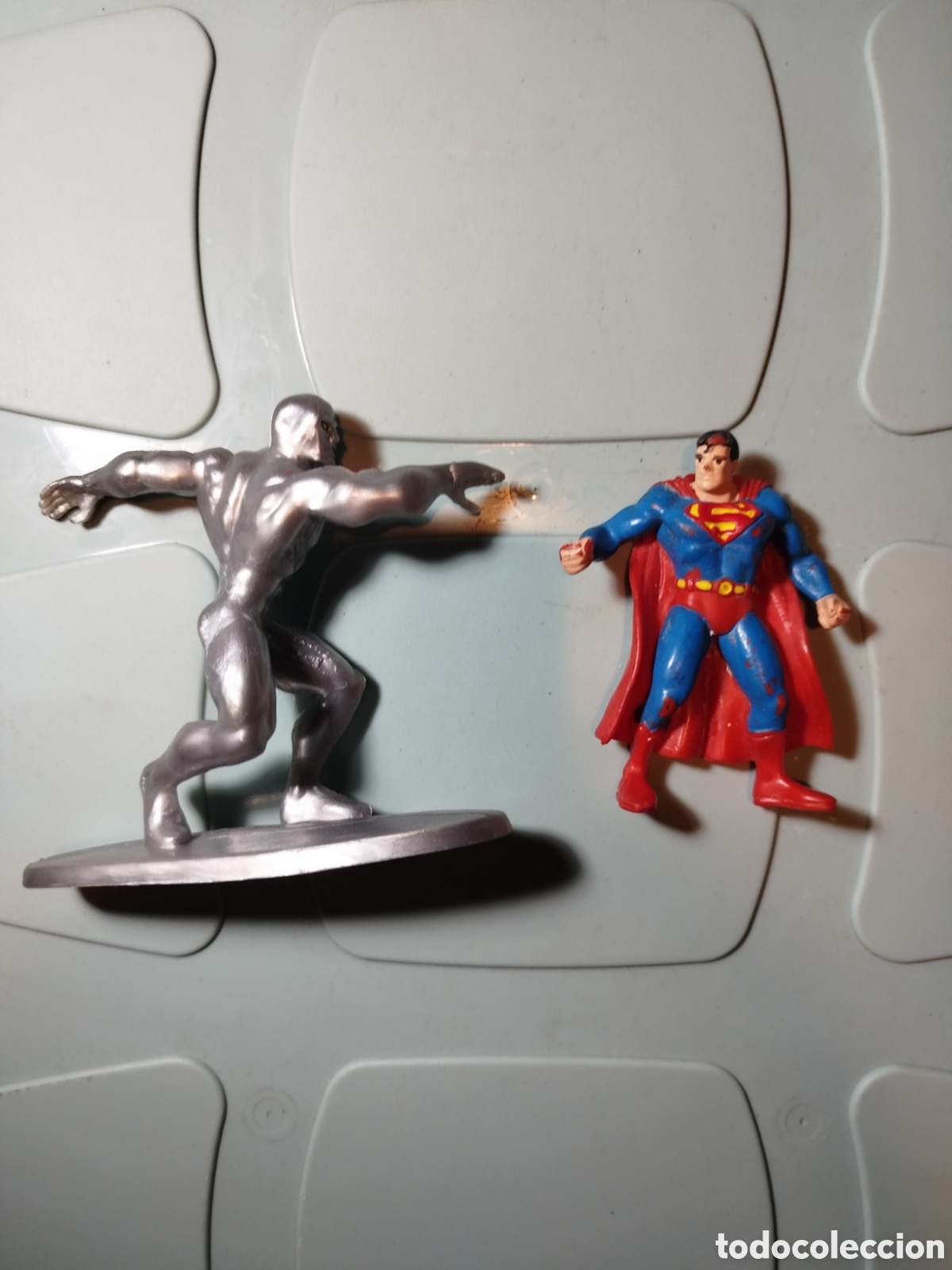 Figuras de goma y PVC: Dos figuras PVC retro
