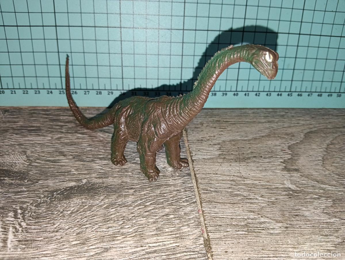 Rubber and PVC Figures: Antigua figura Dinosaurios Brachiosaurus vintage a&ntilde;os 70-80