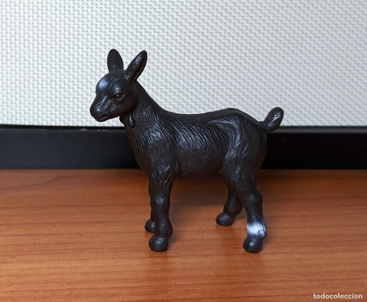 Figuras de goma y PVC: Figura Schleich - Cabritillo dom&eacute;stico - Ref. 13120 - A&ntilde;o 1997 a 2001 - Descatalogada