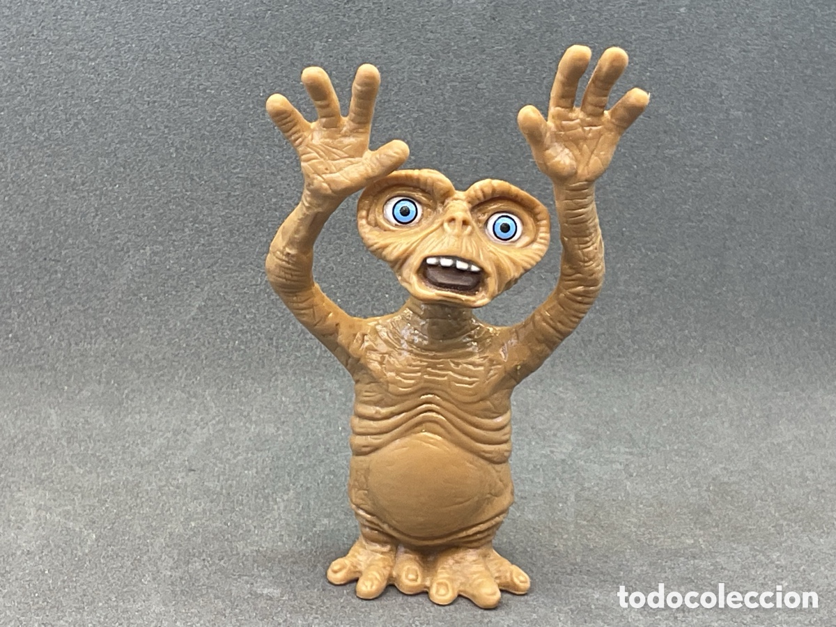 Figuras de goma y PVC: FIGURA DE E.T EL EXTRATERRESTRE. UNIVERSAL STUDIOS. A&Ntilde;O 2002.