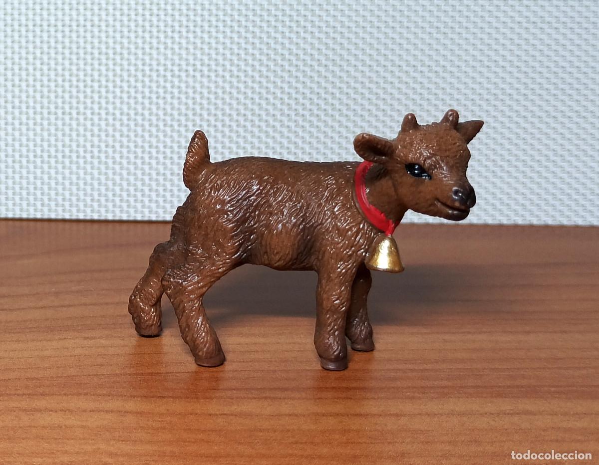 Figuras de goma y PVC: Figura Schleich - Cabritillo con cencerro - Ref. 97335 - A&ntilde;o 2016 a 2016 - Descatalogada