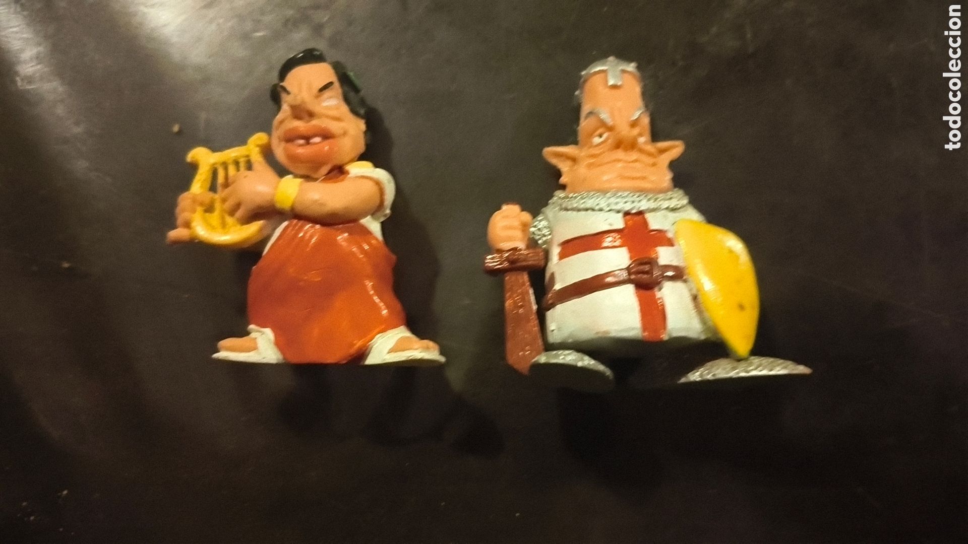 Figuras de goma y PVC: 2 mu&ntilde;ecos de goma de Fraga y felipe Gonz&aacute;lez