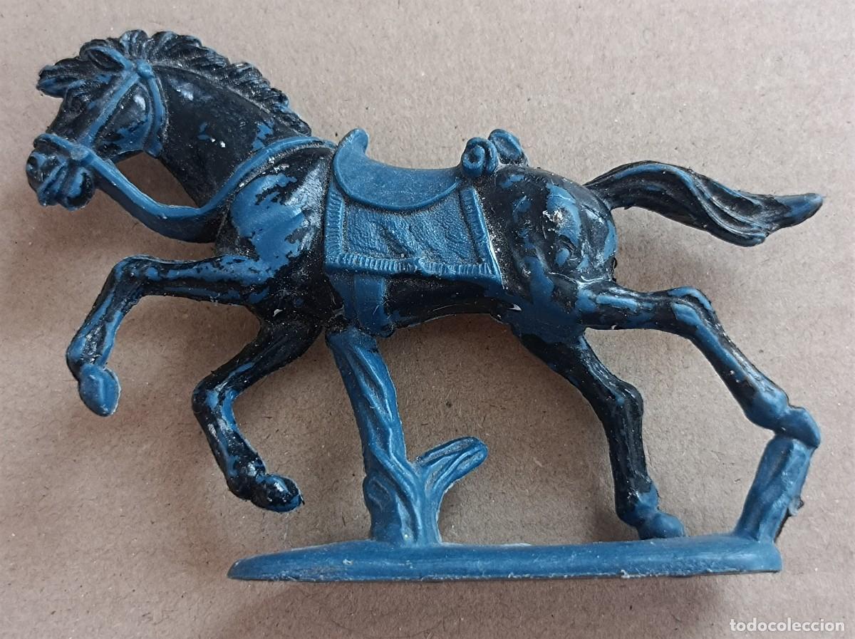 Figuras de goma y PVC: FIGURA DE PL&Aacute;STICO FABRICANTE ATLANTIC 1:32 - CABALLO GENERAL CUSTER 7&ordm; LITTLE BIG HORN
