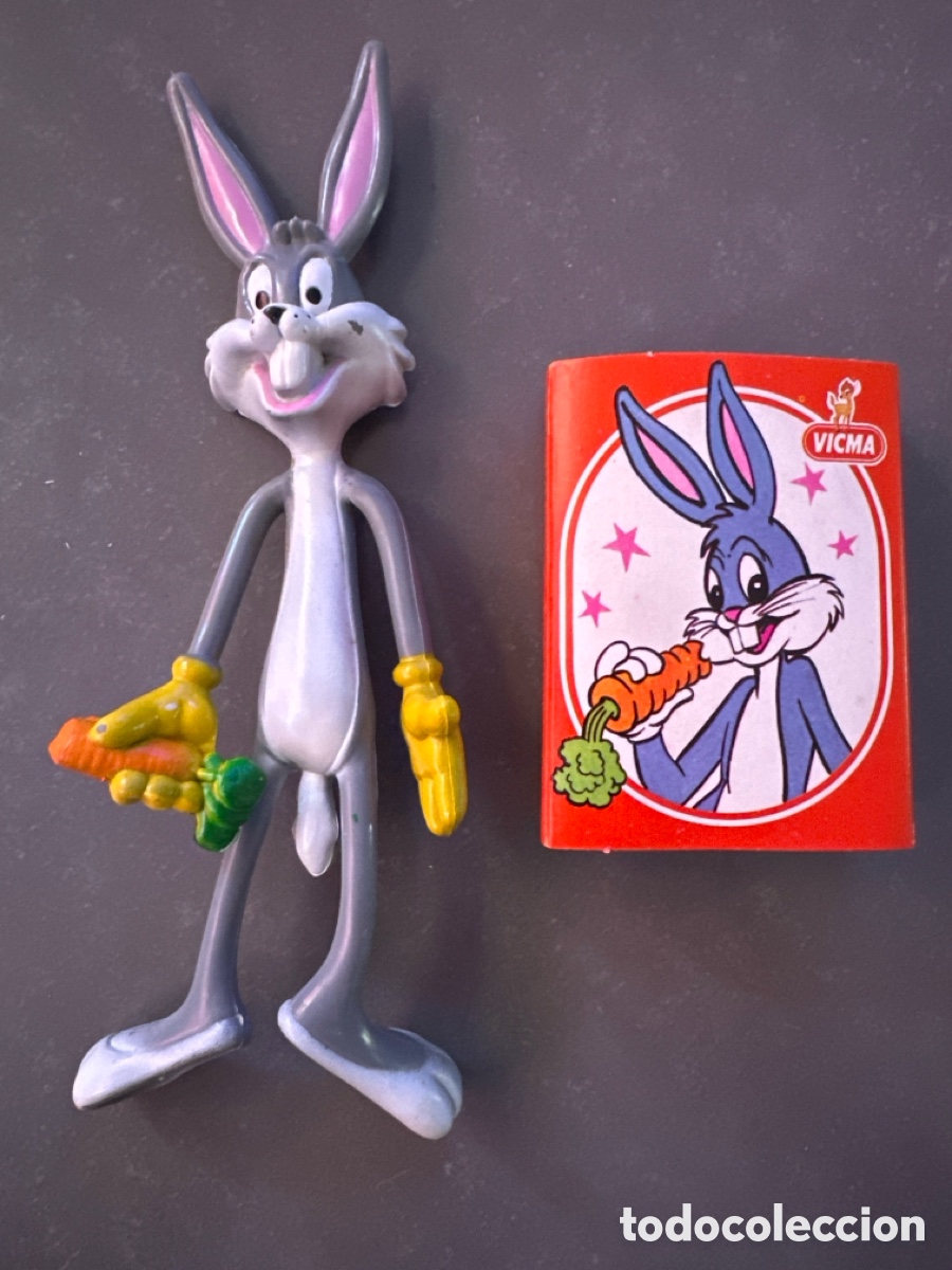 Figuras de goma y PVC: BUGS BUNNY DE VICMA NUEVO NUNCA JUGADO