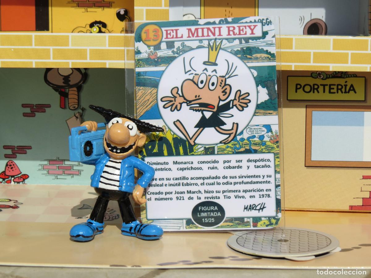 Figuras de goma y PVC: Figura Tranqui y Tronco Joan March Mortadelo Chicha Tato y Clodoveo Todos estamos Locos No PVC