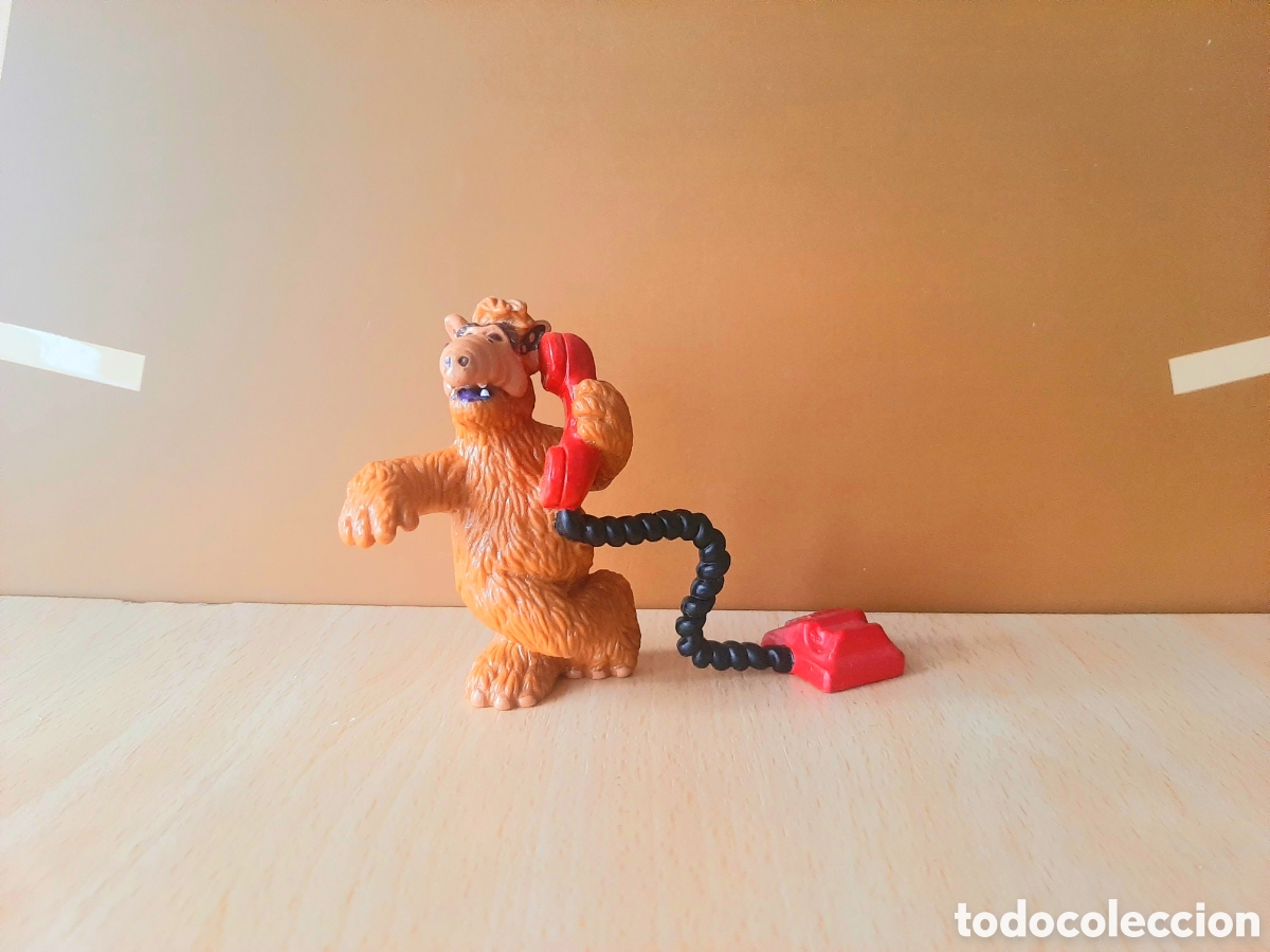 Figuras de goma y PVC: Figura PVC ALF con tel&eacute;fono de Bully 1988