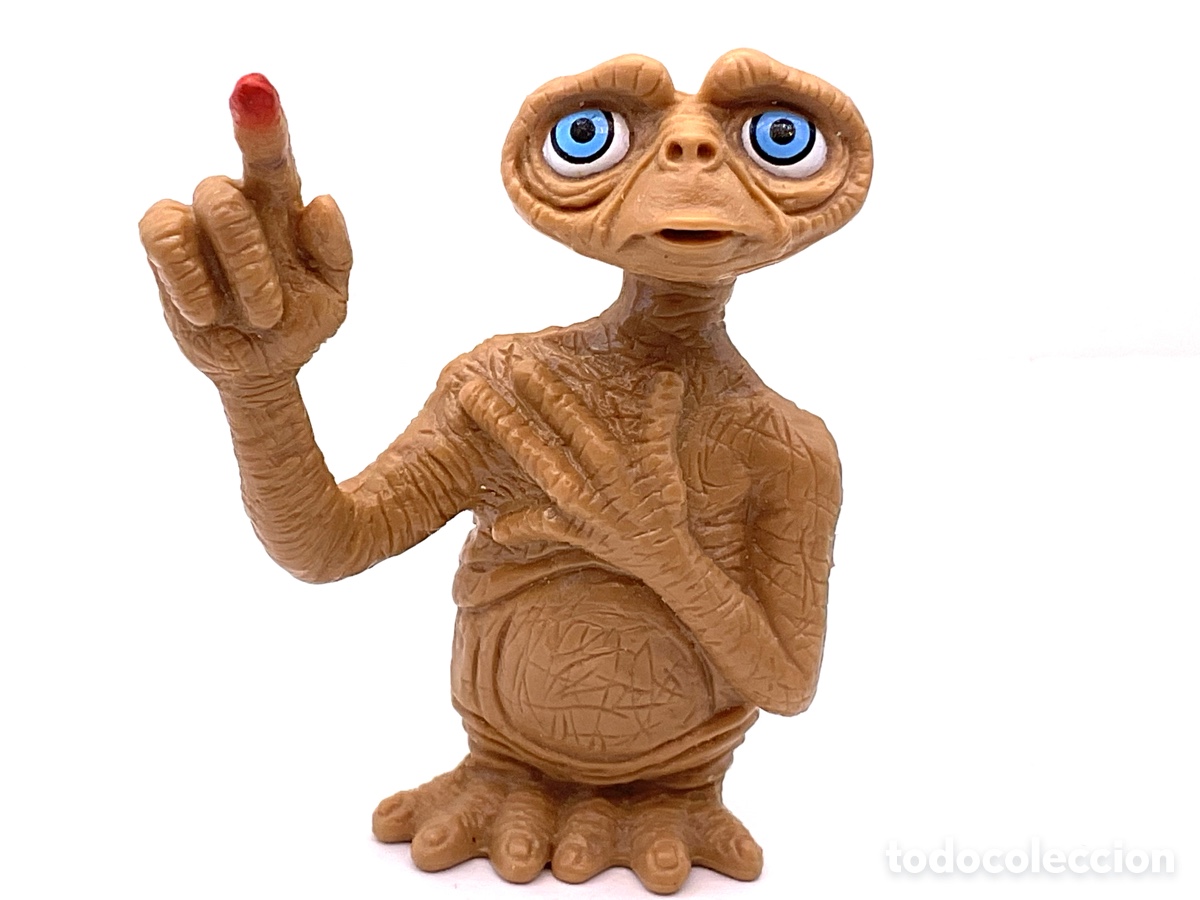 Figuras de goma y PVC: FIGURA DE E.T EL EXTRATERRESTRE. UNIVERSAL STUDIOS. A&Ntilde;O 2002.