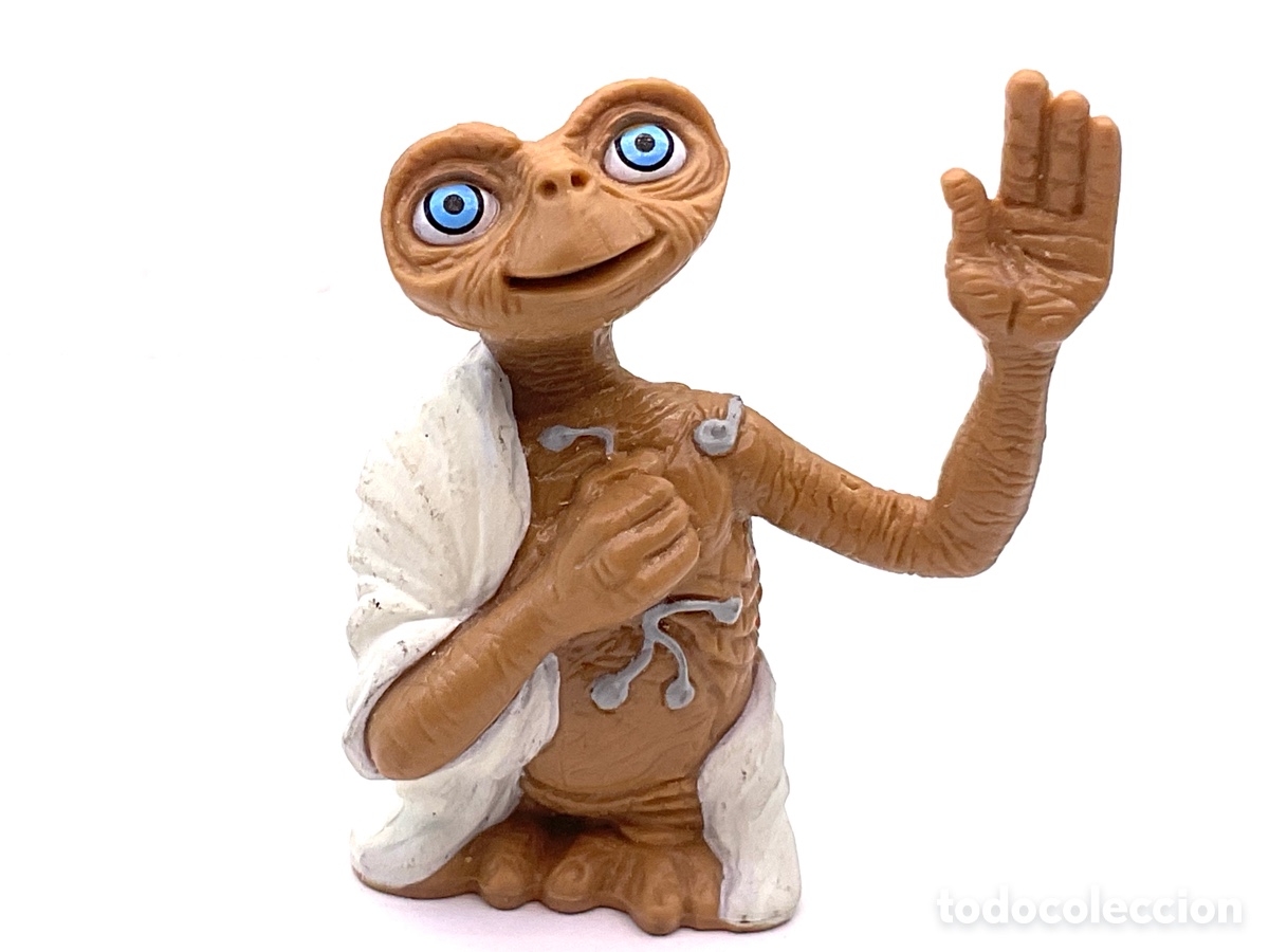 Figuras de goma y PVC: FIGURA DE E.T EL EXTRATERRESTRE. UNIVERSAL STUDIOS. A&Ntilde;O 2002.