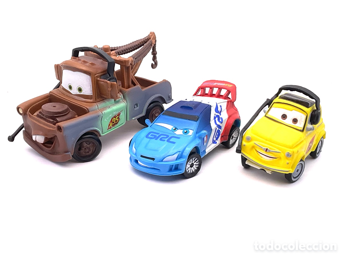 Figuras de goma y PVC: LOTE DE FIGURAS EN GOMA / PVC DE LA PELICULA CARS. DISNEY / PIXAR.