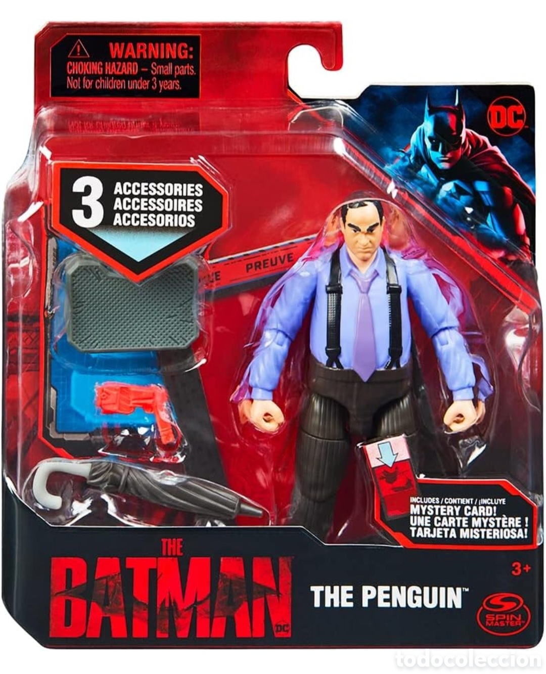 Figuras de goma y PVC: Figura The Penguin/El Ping&uuml;ino The Batman (Precintado) DC