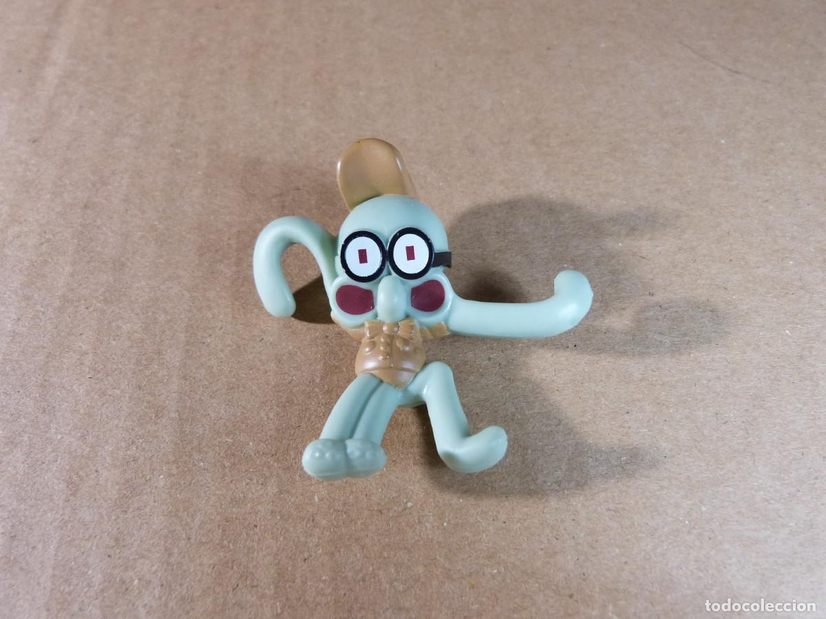 Figuras de goma y PVC: Figura de Calamardo serie Bob Esponja - Firmada Burger King