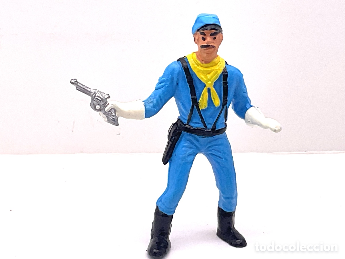 Figuras de goma y PVC: Figura en Goma/Pvc Soldado de la Uni&oacute;n. III Epoca de Comansi. A&ntilde;os 80/90