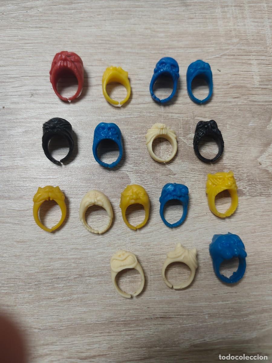 Figuras de goma y PVC: Anillos matutano dunkin