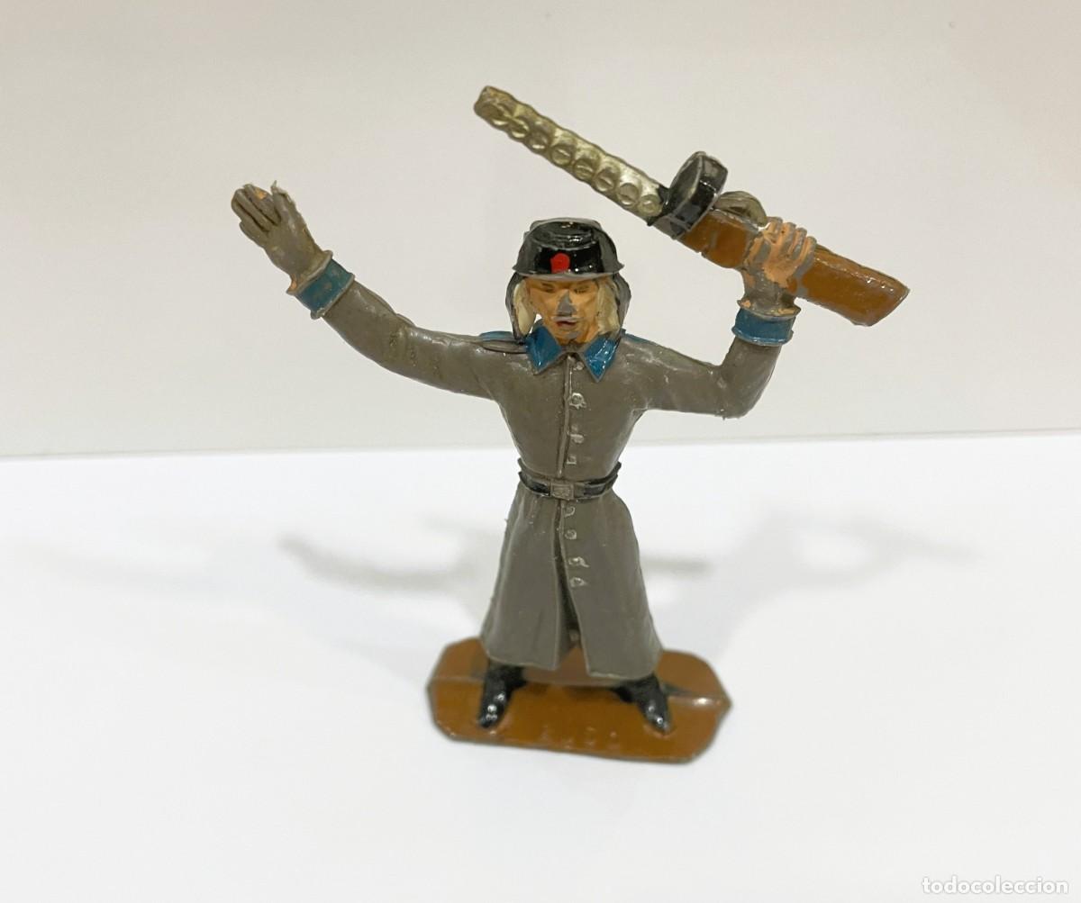 Figuras de goma y PVC: FIGURA DEL EJ&Eacute;RCITO RUSO (REF. 1041) DE SOLDADOS DEL MUNDO DE COMANSI, DE LOS A&Ntilde;OS 60