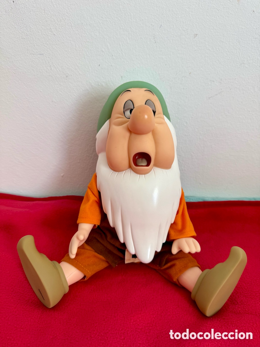 Figuras de goma y PVC: Colecci&oacute;n 7 enanitos Disney vintage - Simba - Originales y excelente estado