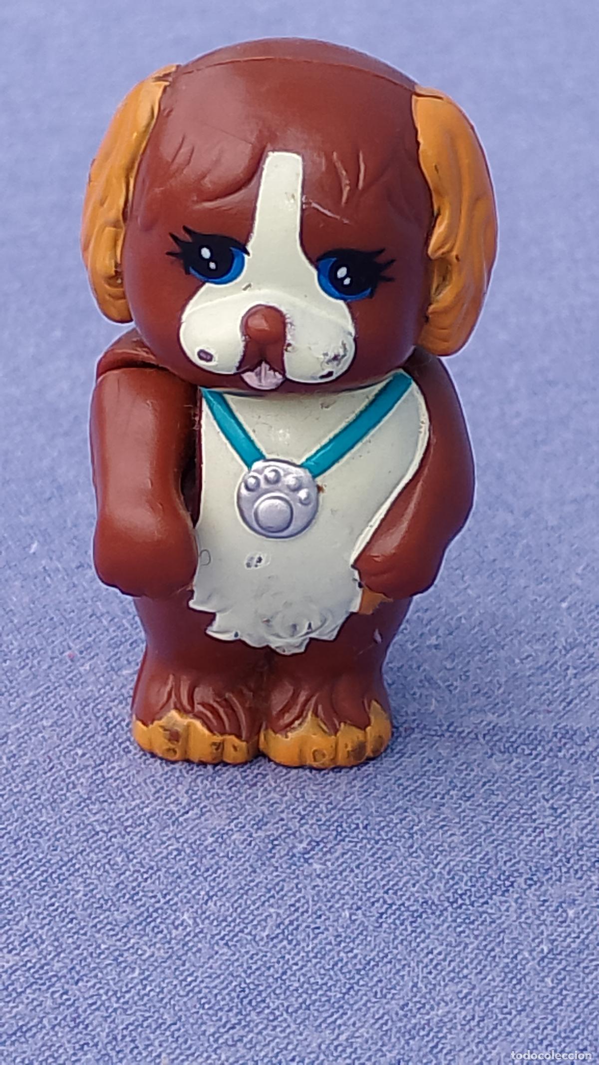 Figuras de goma y PVC: Antiguo mu&ntilde;eco perro Littlest Pet Shop LPS Puppy de Kenner 1992 Peque Mascotas