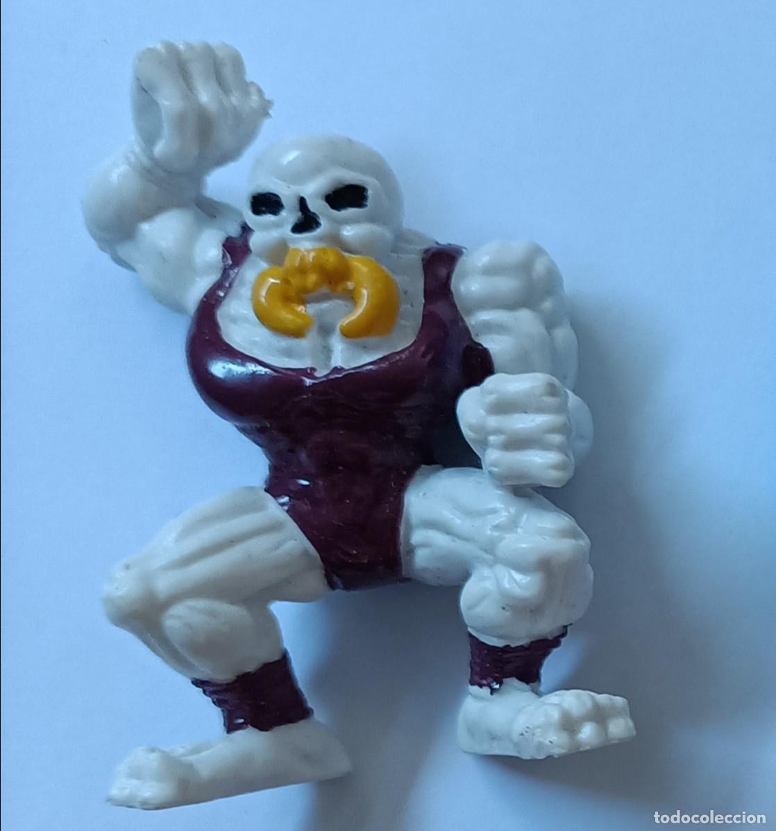 Figuras de goma y PVC: monsters wrestlers pocket meg kelloggs mu&ntilde;eco miniatura goma pvc mu&ntilde;eco figurita mu&ntilde;equito
