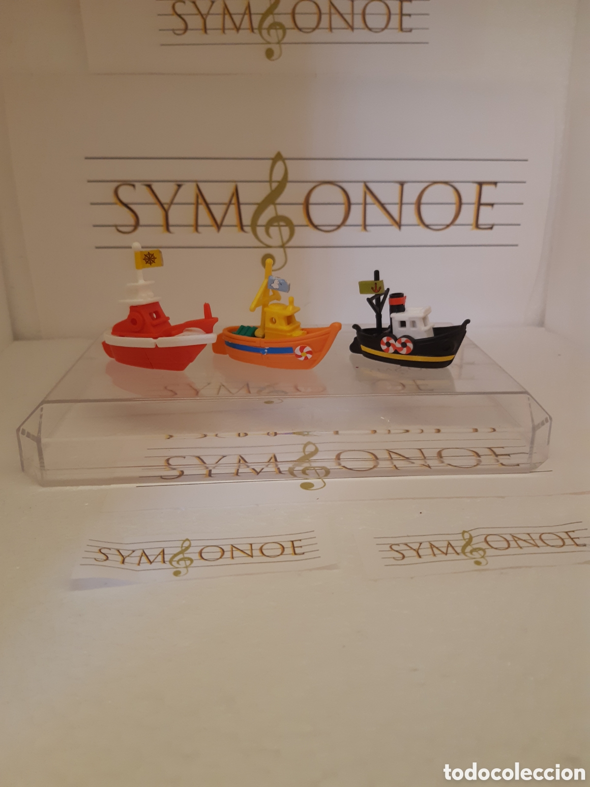 Figuras de goma Kinder: Lote 3 barcos kinder sorpresa k96 n66 n68 n69