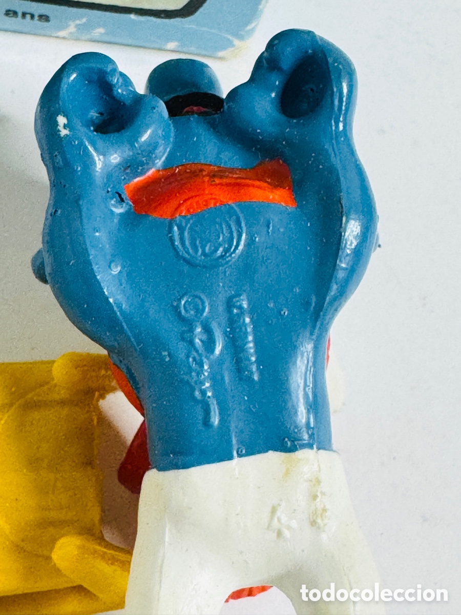 Figuras de goma y PVC: Pitufo en Trineo en caja - Foto 10