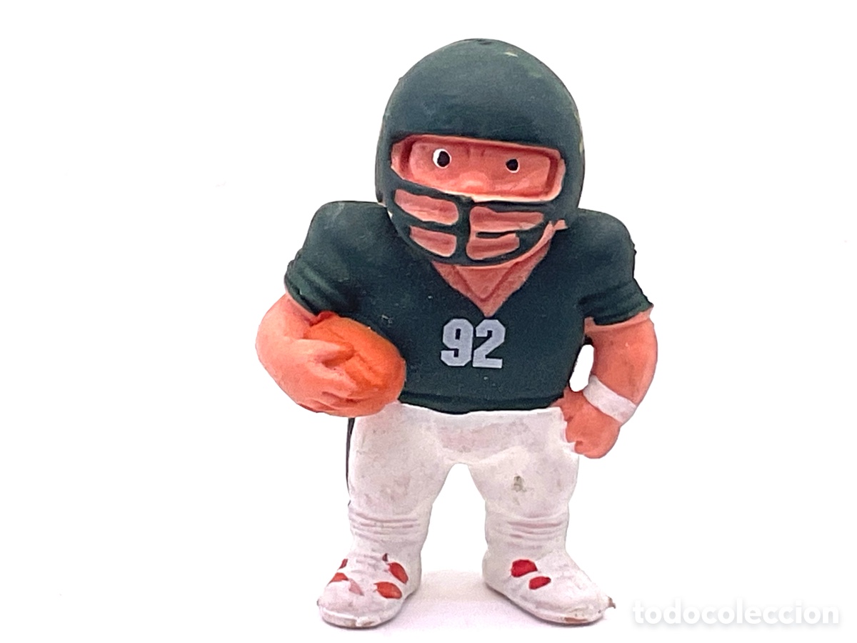 Figuras de goma y PVC: ANTIGUA FIGURITA DE JERRY REESE. JUGADOR DE LOS BARCELONA DRAGONS. FUTBOL AMERICANO STAR TOYS. 50 MM