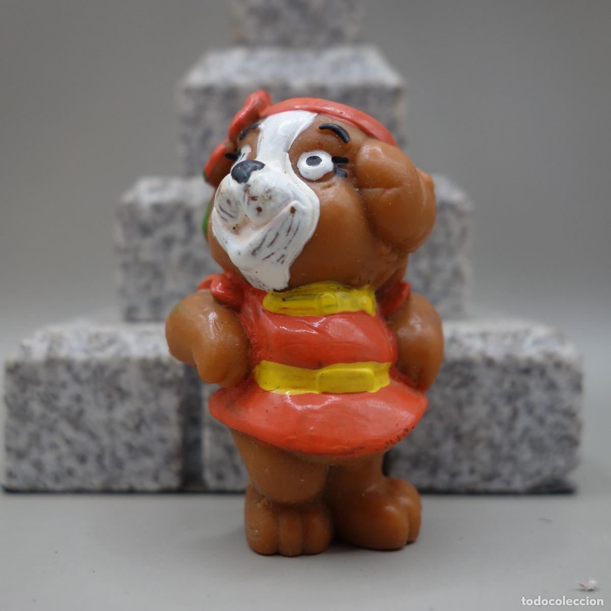 Figuras de goma y PVC: OSITA DE LA SERIE LOS BISKITTS HANNA BARBERA MAIA BORGES