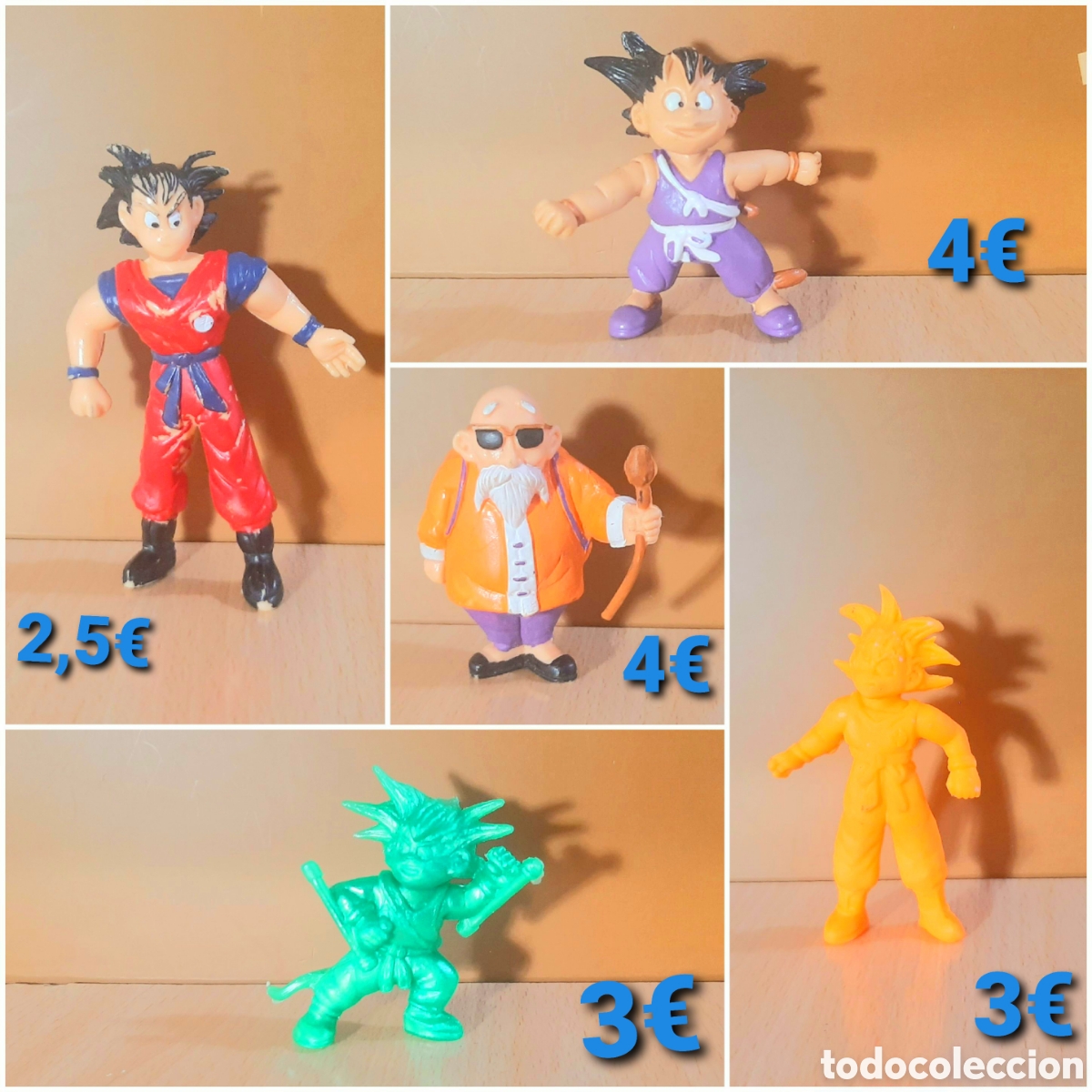 Figure di Gomma e PVC: FIGURAS SONGOKU GOKU PVC - BOLA DE DRAGON DE YOLANDA MATUTANO 1986