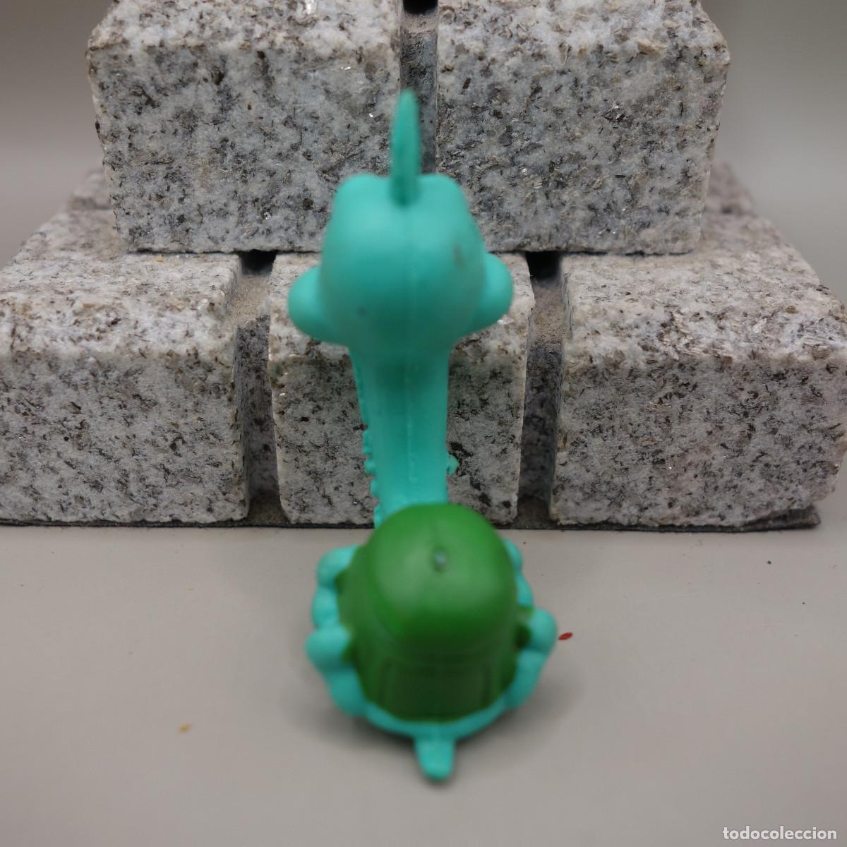 Figuras de goma y PVC: FIGURA PARA LAPIZ DOG THE TURTLE PETIT SUISSE DE DANONE LAPI&Ntilde;ECO TITY TOON