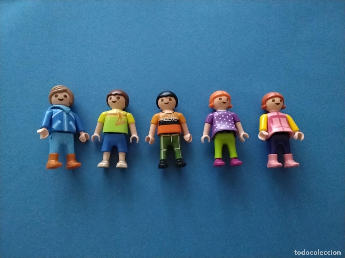 Figuras de goma y PVC: Lote figuras Playmobil