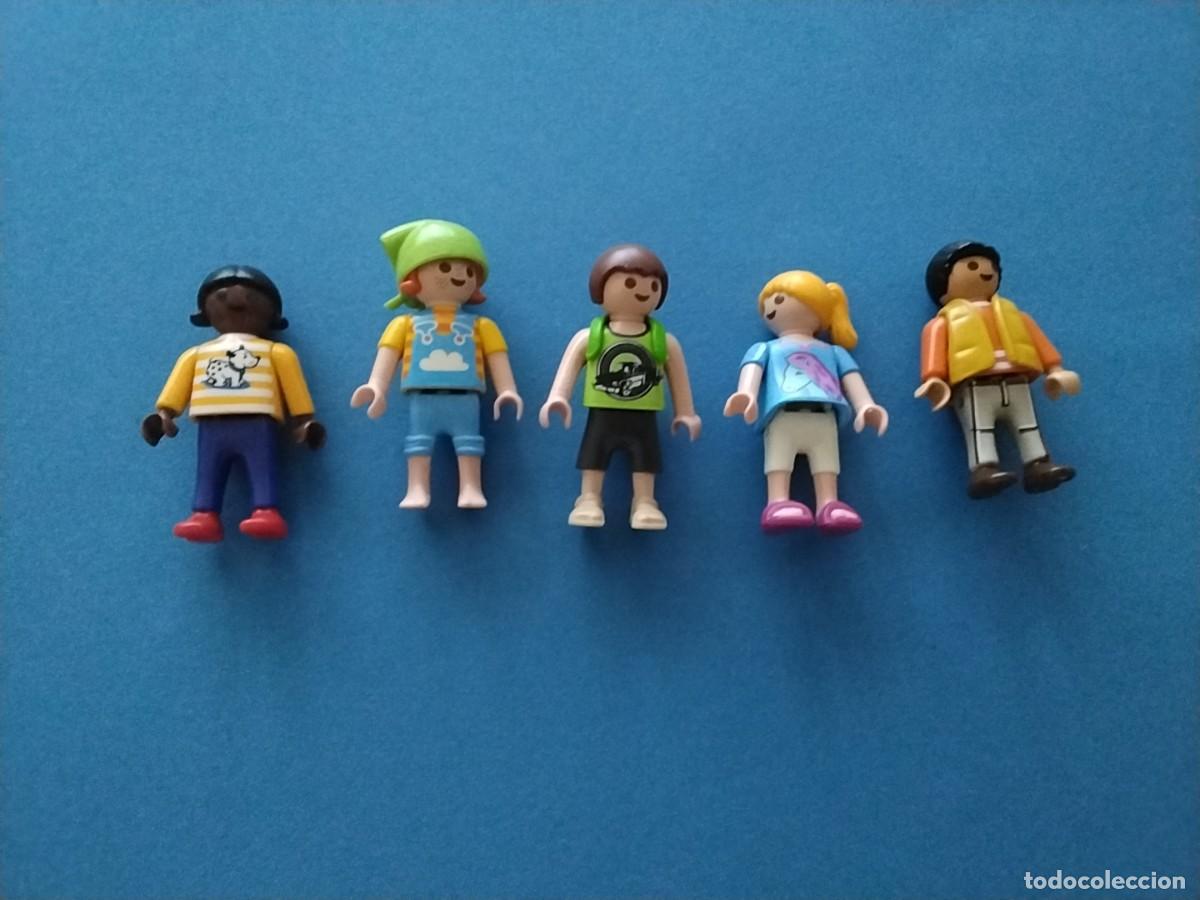 Figuras de goma y PVC: Lote figuras Playmobil - Foto 1