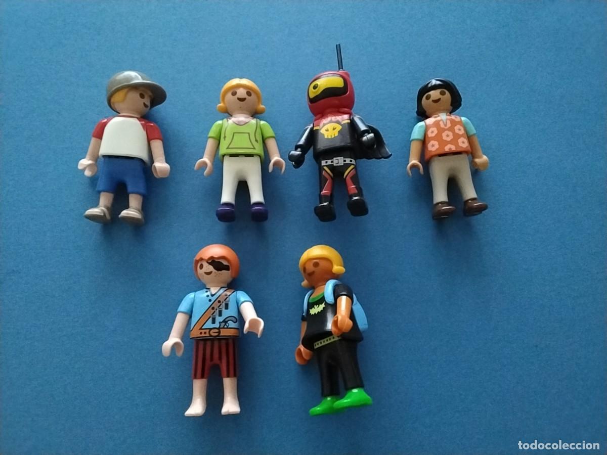 Figuras de goma y PVC: Lote figuras Playmobil - Foto 1