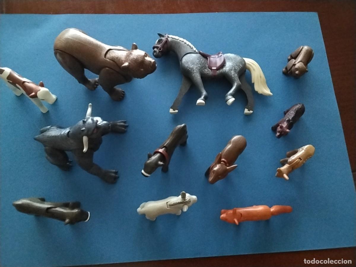 Figuras de goma y PVC: Lote figuras Playmobil