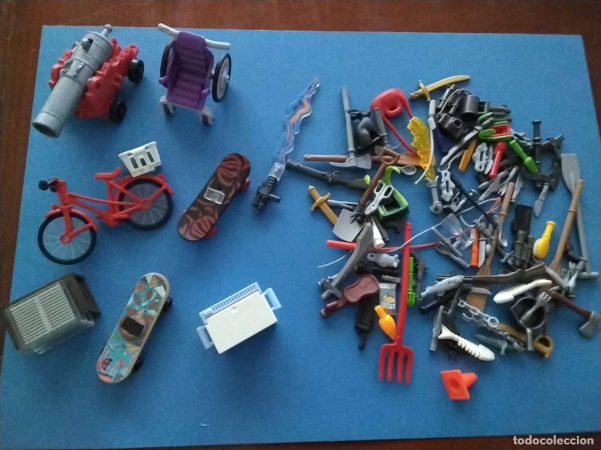 Figuras de goma y PVC: Lote figuras Playmobil