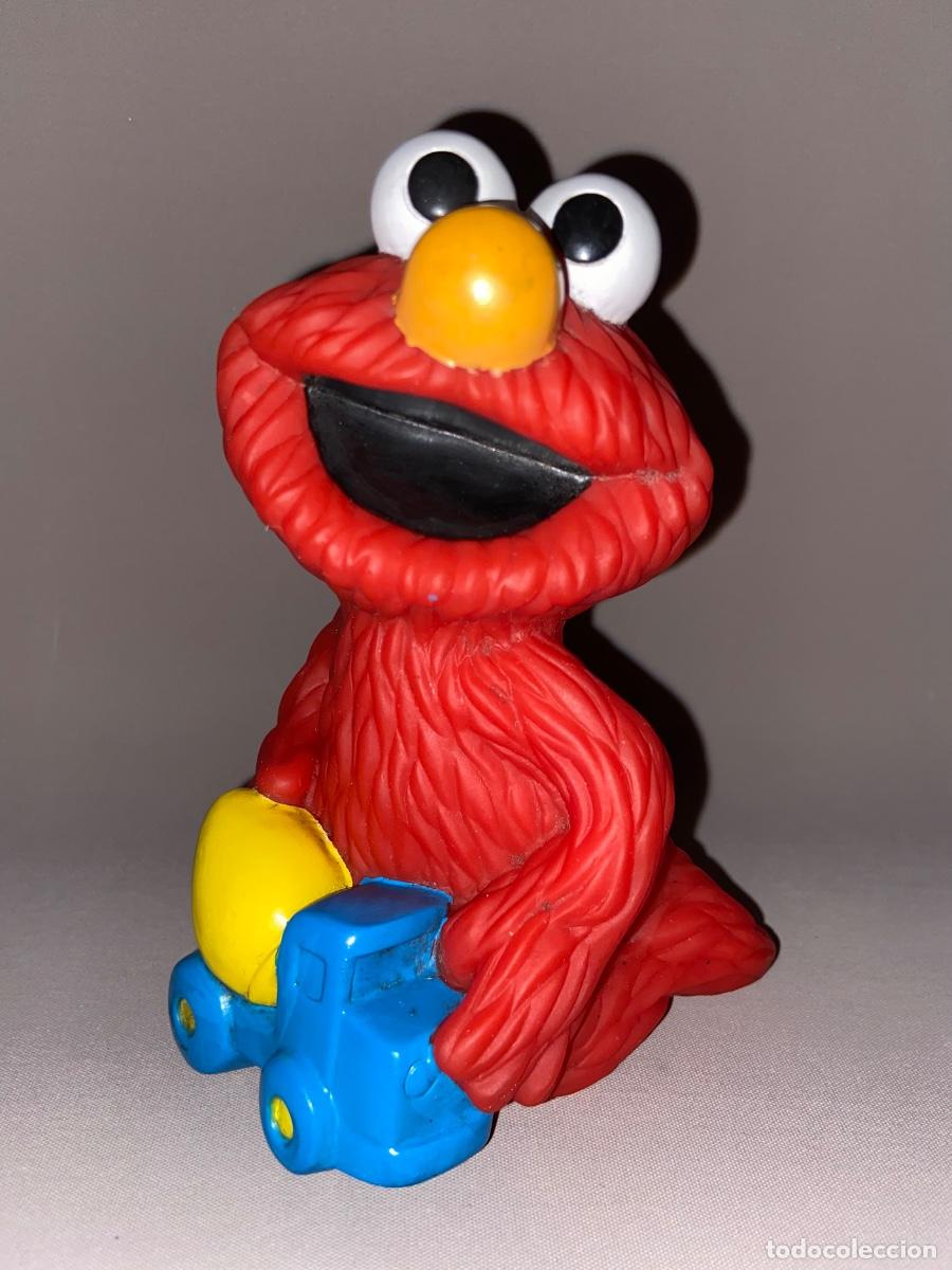 Figuras de goma y PVC: FIGURA MU&Ntilde;ECO &ldquo; ELMO &ldquo; DE GOMA - BARRIO S&Eacute;SAMO SESAME STREET