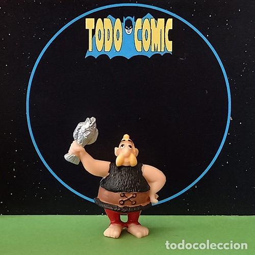 Figuras de goma y PVC: Ordenalfab&eacute;tix (Pescadero) / Goscinny & Uderzo / Plastoy 1999 / Escala 3-4 cms Minis Descatalogadas