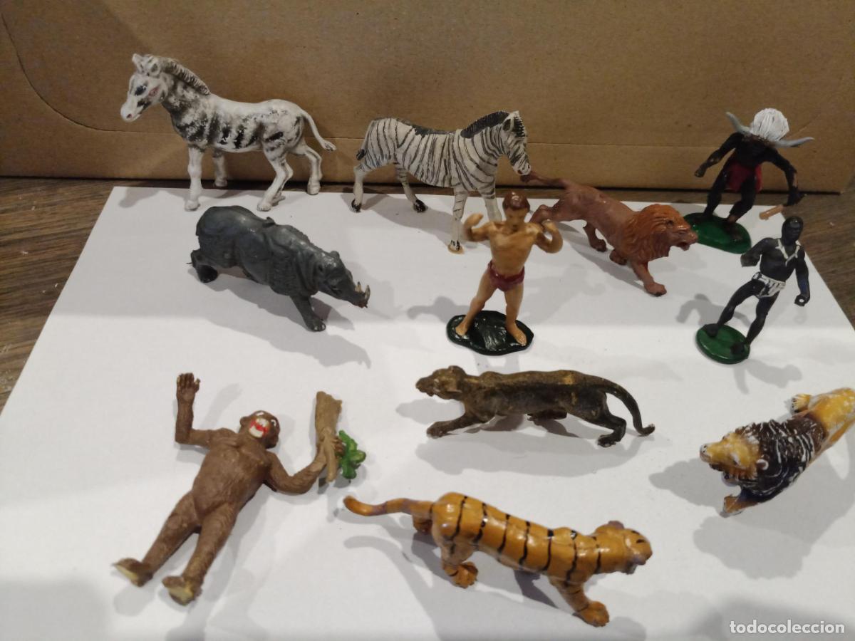 Figuras de goma y PVC: FIGURAS TEMATICA AFRICANA