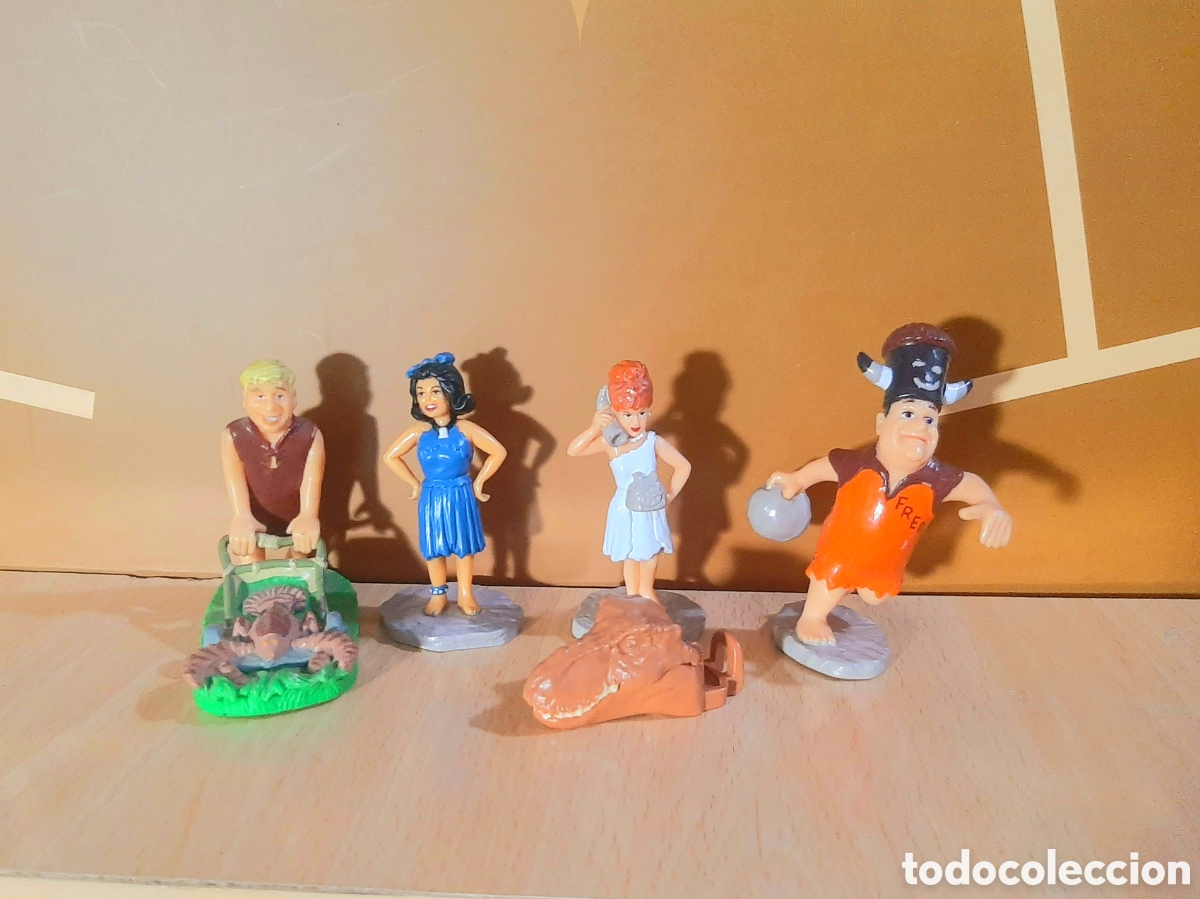 Figuras de goma y PVC: Figuras PVC Picapiedra de la marca Dakin